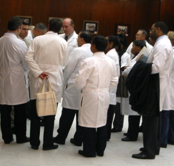 Doctors at the General Assembly. By Waldo Jaquith: http://www.flickr.com/photos/waldoj/97187153/