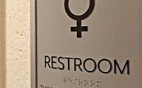 Gender Neutral Bathroom sign