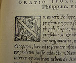 Partial image from a work by Isocrates